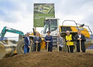 Baubeginn der neuen Justizanstalt Klagenfurt