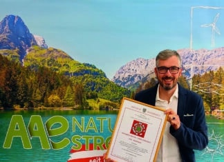 AAE Naturstrom erhält Österreichisches Umweltzeichen vom Umweltministerium