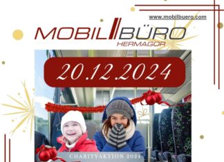 Es weihnachtet im Linienbus vom Mobilbüro Hermagor