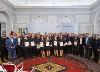 Kärntner Katastrophenschutzmedaillen verliehen