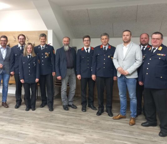 Jahresrückblick der FF- Mitschig: Über 1.500 Stunden Ehrenamt zum Wohle der Bevölkerung