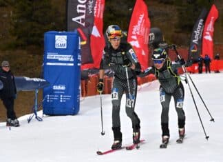 Ski Austria / Skibergsteigen: Hiemer und Verbnjak verpassen im Mixed Relay knapp das Podium