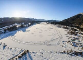 Achtung: Pressegger See wegen föhnigem Wetter gesperrt – Lebensgefahr!