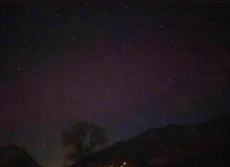 Magische Polarlichter erneut über Kärnten gesichtet