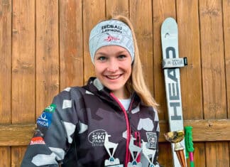 Theresa sammelte die ersten FIS-Punkte
