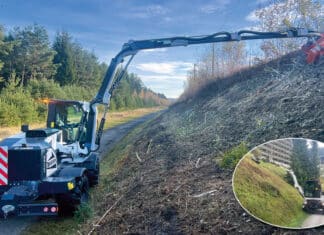 Kärntens erste selbstfahrende Arbeitsmaschine mit 12 m Ausleger