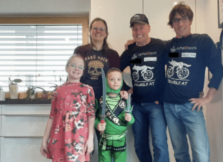 Radlwolf und Michi Kurz: Neuer Rollator für Paula aus Oberlienz