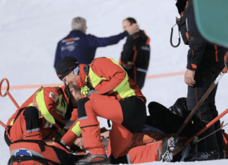 Kollision fordert Schwerverletzten am Nassfeld: Notarzthubschrauber stand im Einsatz