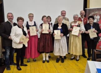 45 Jahre Obergailtaler Trachtengruppe