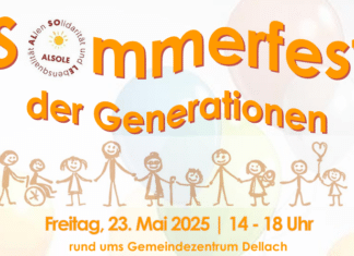 Herzliche Einladung zum ALSOLE Sommerfest der Generationen!