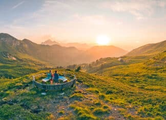Die Milchstraße am Karnischen Höhenweg