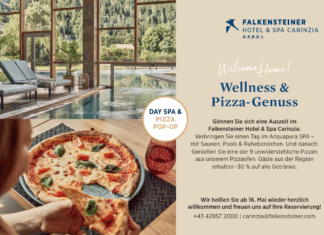 Day Spa & Pizza Pop-up im Falkensteiner Hotel & Spa Carinzia