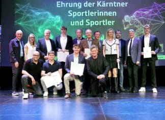 Kärntner Sportfamilie: Viele Ehrungen für große Leistungen