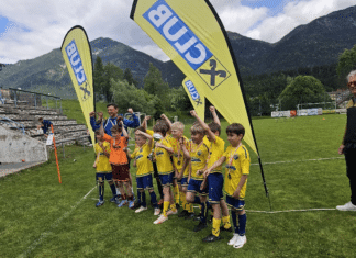 Fahrt zum Landesfinale gesichert: Volksschulteam Egg/St. Stefan triumphiert beim RaiffeisenVolksschulcup-Bezirksfinale!