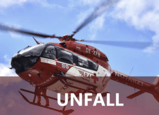 Bauarbeiter von 600-Kilo-Baggergreifer erfasst: Verletzer per Hubschrauber ins Krankenhaus geflogen