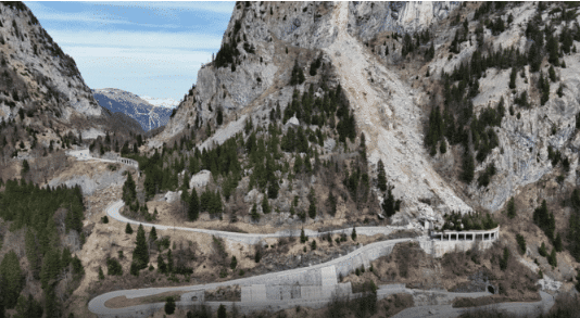 Verlängerung der Straßensperre: B 90 Nassfeld Straße / S.P. 110 Passo Pramollo