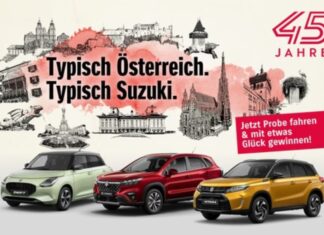 45 Jahre SUZUKI AUSTRIA – Auto Roth feiert mit!
