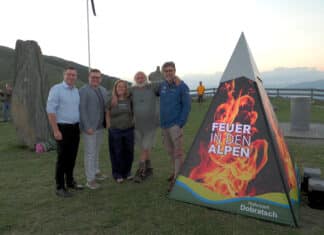 Hochsaison im Naturpark Dobratsch: 32. Feuer in den Alpen