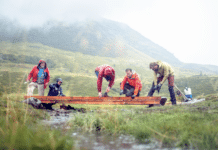 Grenzüberschreitendes Engagement: Alpenverein erhält Hilfe bei Wegearbeiten – auch im Oberen Gailtal/ Lesachtal!