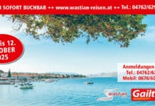 11. Gailtal Journal Leserreise