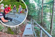 Brücke im Nölbling Graben erneuert: Präzision, Teamarbeit und Nachhaltigkeit sichern Zukunft