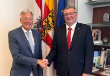 Antrittsbesuch stand im Zeichen der Sicherheit