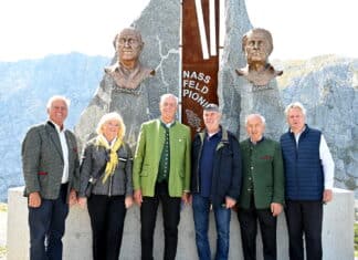 Denkmal für Nassfeld-Pioniere