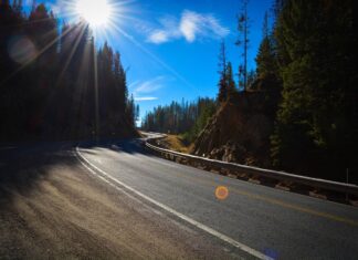 LR22 Schlanitzeralm Straße am Nassfeld wird saniert