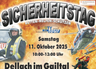 Sicherheitstag am 11. Oktober in Dellach/Gail: Einsatzübungen, Erste-Hilfe-Tipps und spannende Mitmachaktionen für die ganze Familie