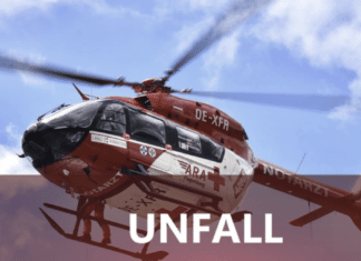 Hubschraubereinsatz am Modellflugplatz Greifenburg: 28-Jähriger von Modellsegler am Kopf getroffen