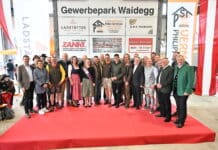 Tolle Eröffnung vom Gewerbepark in Waidegg