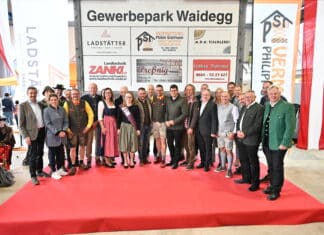 Tolle Eröffnung vom Gewerbepark in Waidegg
