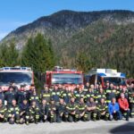 Dreigemeindefeuerwehrübung in Coccau (ITA)