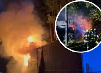 LKW-Brand in Matschiedl: Rasches Eingreifen der Feuerwehren verhindert Ausbreitung – keine Verletzten