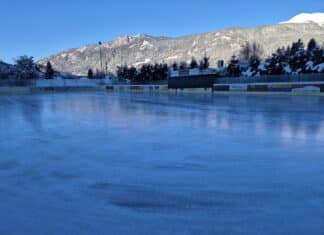 Eisvergnügen in Mauthen: Eislaufplatz ab sofort geöffnet!