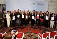 Für Einsatz und Engagement: Land Kärnten verleiht Ehrenzeichen und Berufstitel