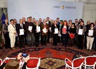 Für Einsatz und Engagement: Land Kärnten verleiht Ehrenzeichen und Berufstitel