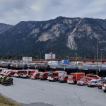 Abschnittsfunkübung im Dreiländereck: Über 220 Einsatzkräfte trainieren Brände, Unfälle und Gefahrstoffaustritte im realitätsnahen Umfeld