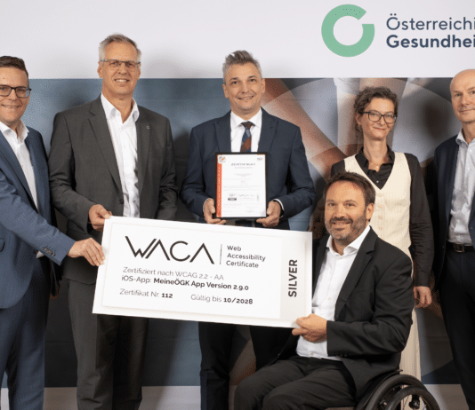 „Meine ÖGK-App” setzt Maßstäbe: Erste barrierefreie App in der österreichischen Sozialversicherung!
