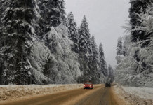 Mit dem ersten Schnee steigt die Gefahr: Achtung, Bremsweg auf Schneefahrbahn vervielfacht sich!