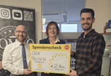 Zum Jubiläum Hoffnung schenken: OGV Reisen und Combo Liveband unterstützen die Kärntner Kinderkrebshilfe