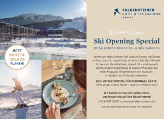 Ski Opening Special im Falkensteiner Hotel & Spa Carinzia