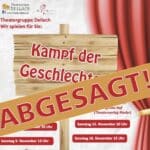 Leider abgesagt: Theatergruppe Dellach – „Kampf der Geschlechter“ entfällt