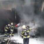 Brand im Lesachtal: Zugmaschine fängt Feuer