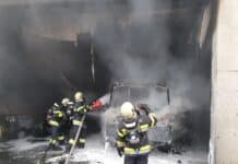 Brand im Lesachtal: Zugmaschine fängt Feuer