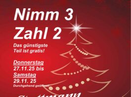 Weihnachtszauber: “Nimm 3, zahl 2” – drei Tage voller Vorfreude!