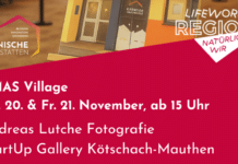 Kunst trifft Adventzauber im XMas Village im Industriepark Kötschach