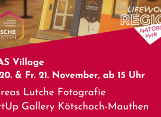 Kunst trifft Adventzauber im XMas Village im Industriepark Kötschach