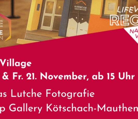 Kunst trifft Adventzauber im XMas Village im Industriepark Kötschach