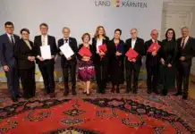 Kärntner Landesauszeichnungen: Lebenswerke und Engagement auf höchstem Niveau gewürdigt